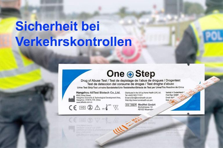 shopapotheke One+Step THC Drogentest-Schnelltest - Selbsttest mit hoher Sensitivität Cut-off: 20 ng/ml Räumungsverkauf