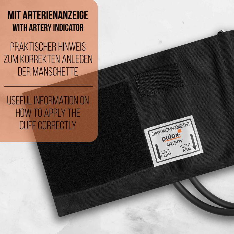 shopapotheke Pulox Manuelles Blutdruckmessgerät - Aneroid Doppelschlauch-Sphygmomanometer VIP-Rabatte