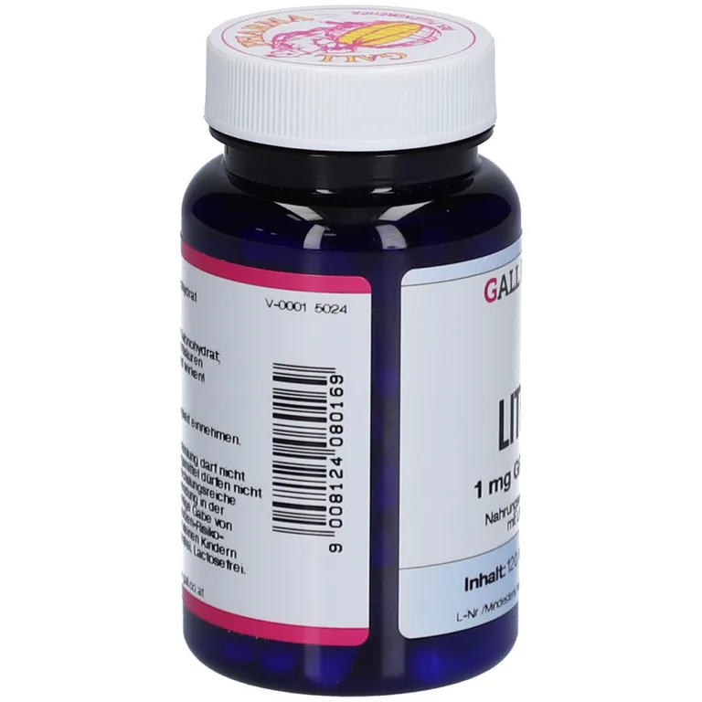 shopapotheke GALL PHARMA Lithium 1 mg GPH Kapseln zollfrei