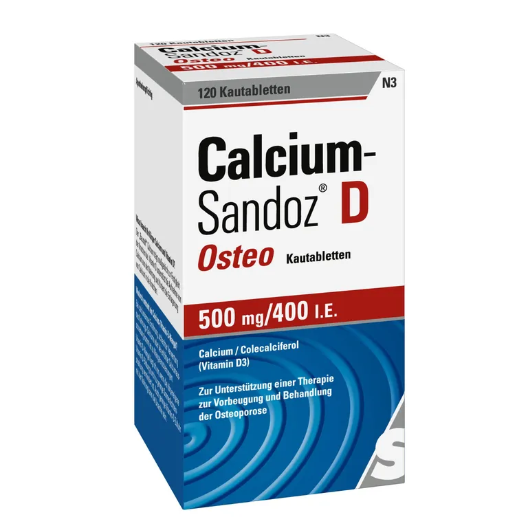 shopapotheke Calcium-Sandoz® D Osteo 500 mg/400 I.E Online