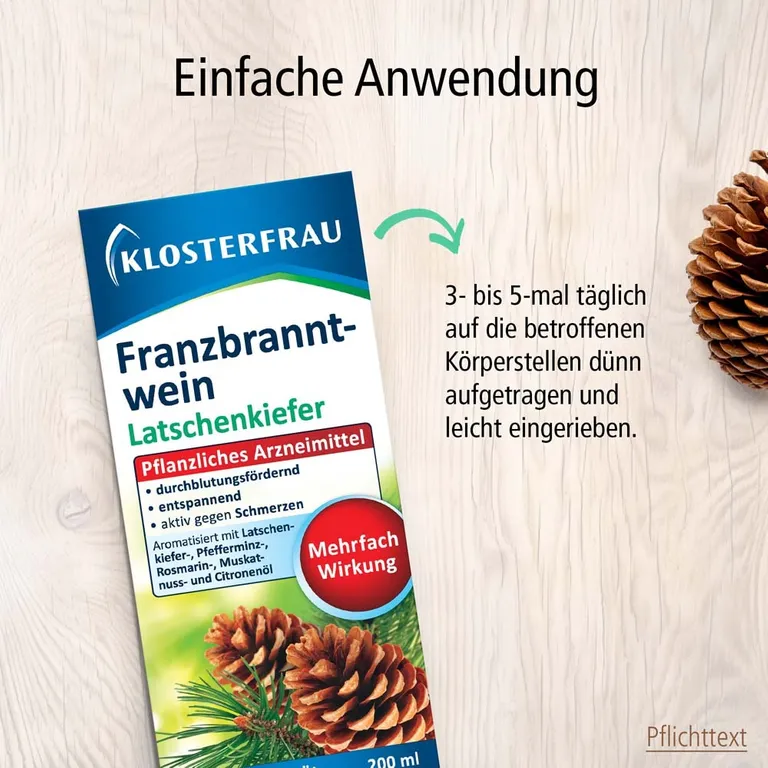 shopapotheke KLOSTERFRAU Mobilind Franzbranntwein Latschenkiefer im Angebot