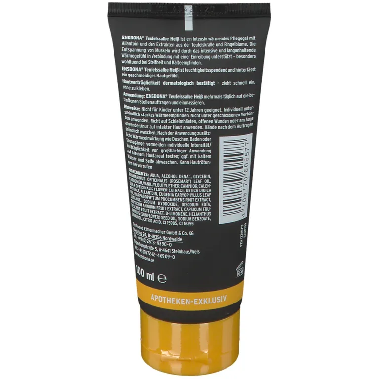 shopapotheke Ensbona® Teufelssalbe Heiß® Großer Ausverkauf