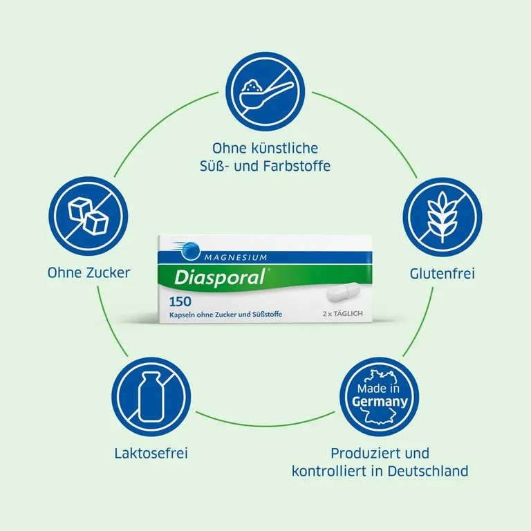 shopapotheke Magnesium-Diasporal® 150 Kapseln Preisnachlass