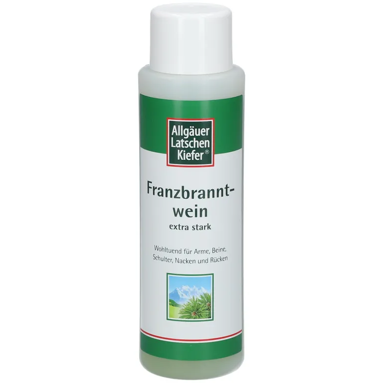 shopapotheke Allgäuer Latschen Kiefer® Franzbranntwein extra stark Saisonschlussverkauf