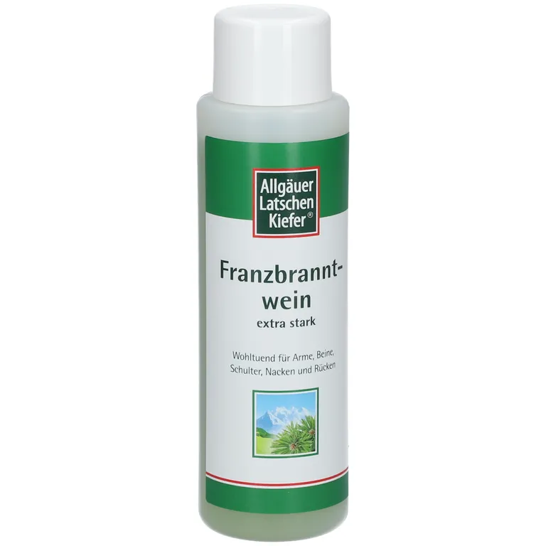 shopapotheke Allgäuer Latschen Kiefer® Franzbranntwein extra stark Saisonschlussverkauf