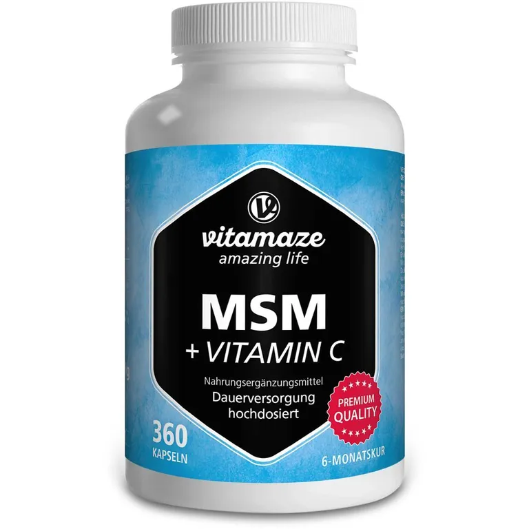 shopapotheke Vitamaze MSM HOCHDOSIERT + Vitamin C