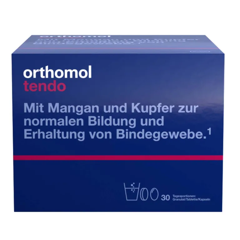 shopapotheke Orthomol Tendo - für normale Bildung und Erhalt von Bindegewebe - Mikronährstoffe Mangan und Kupfer - Granulat/Tablette/Kapseln Exklusive Angebote