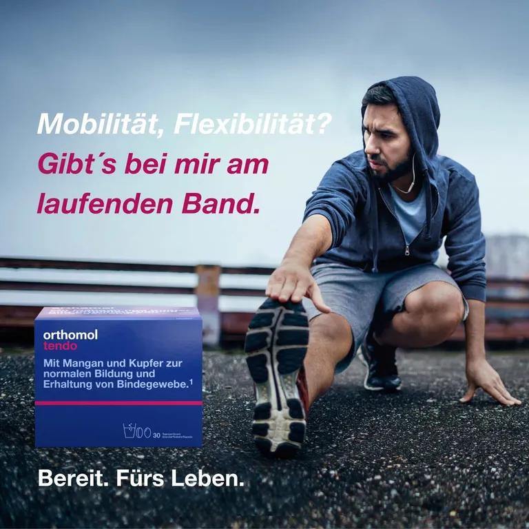 shopapotheke Orthomol Tendo - für normale Bildung und Erhalt von Bindegewebe - Mikronährstoffe Mangan und Kupfer - Granulat/Tablette/Kapseln Exklusive Angebote