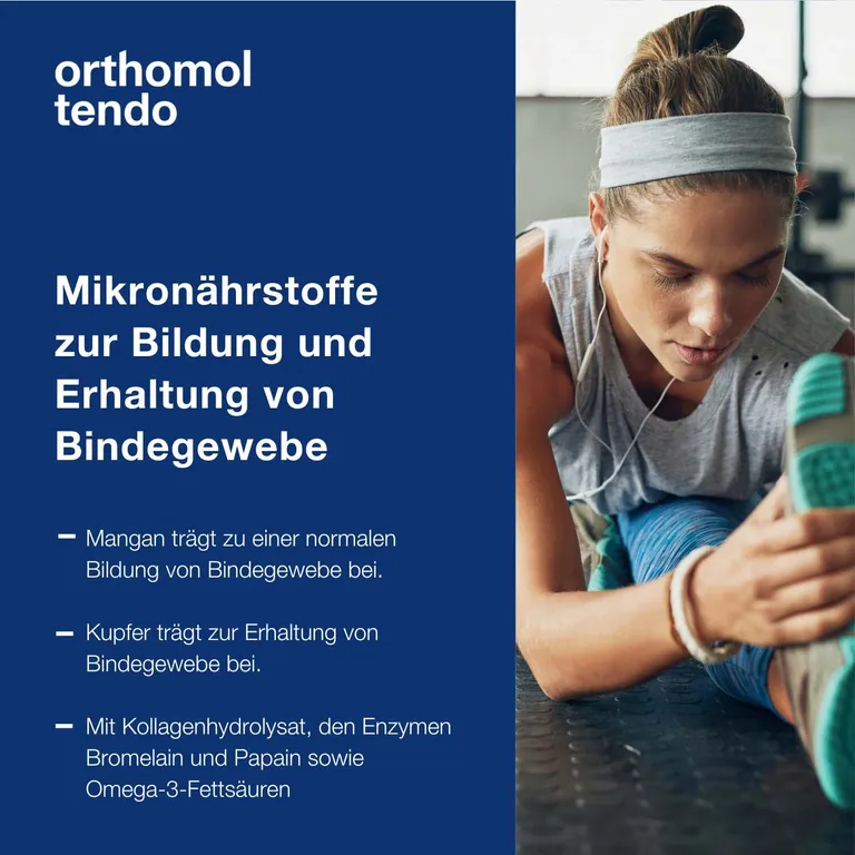 shopapotheke Orthomol Tendo - für normale Bildung und Erhalt von Bindegewebe - Mikronährstoffe Mangan und Kupfer - Granulat/Tablette/Kapseln Exklusive Angebote