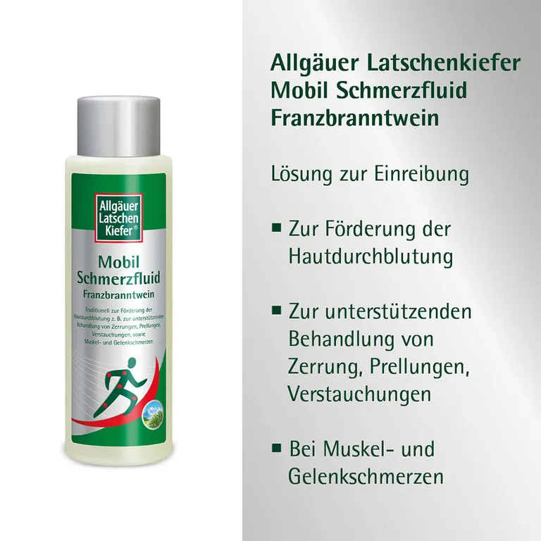 shopapotheke Allgäuer Latschenkiefer® Mobil Schmerzfluid Franzbranntwein Bestseller