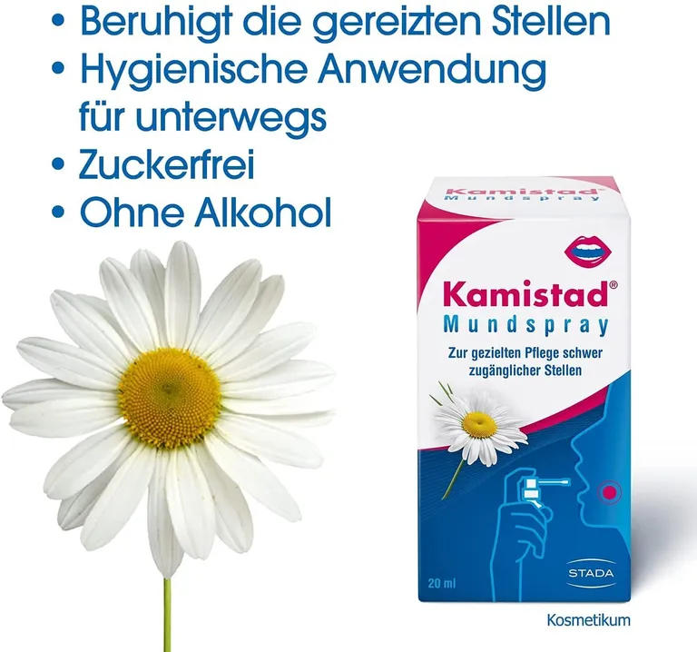 shopapotheke Kamistad® Mundspray bei Zahnfleischentzündungen und Aphten Tiefpreis