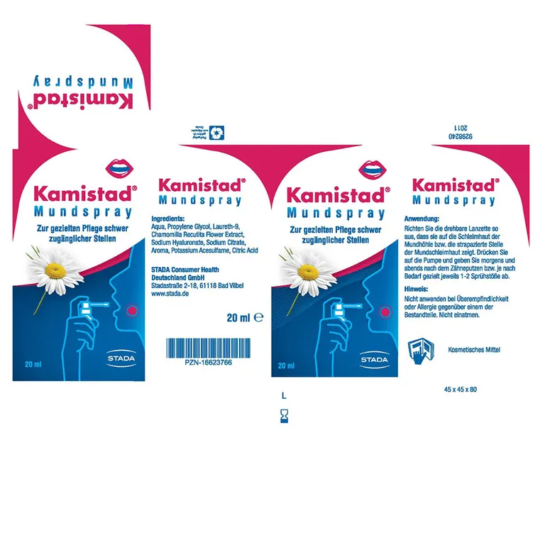 shopapotheke Kamistad® Mundspray bei Zahnfleischentzündungen und Aphten Tiefpreis