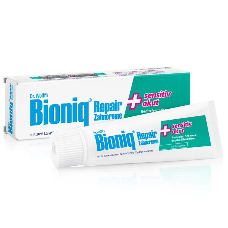 shopapotheke Dr. Wolff's Bioniq® Repair + sensitiv akut Zahncreme