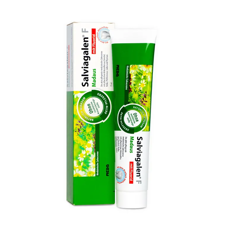 shopapotheke Salviagalen F Madaus - Medizinische Zahnpasta mit Fluorid 2025