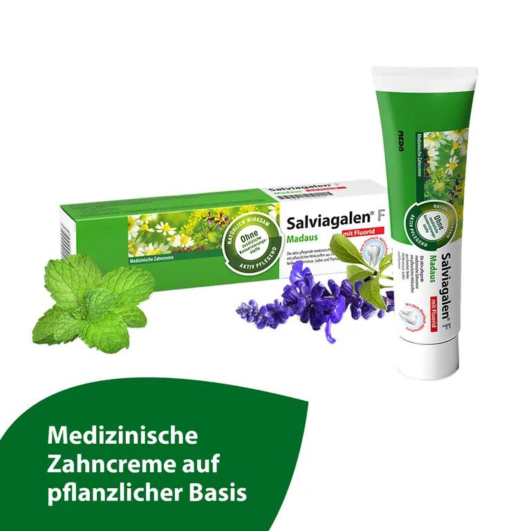 shopapotheke Salviagalen F Madaus - Medizinische Zahnpasta mit Fluorid 2025