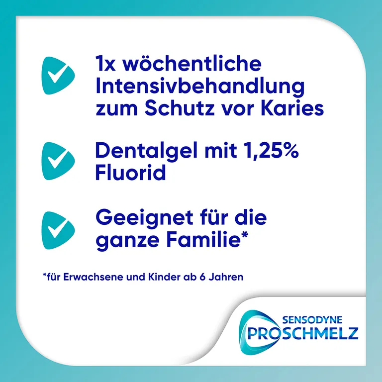 shopapotheke SENSODYNE® PROSCHMELZ® Fluorid Gelée Preisnachlass