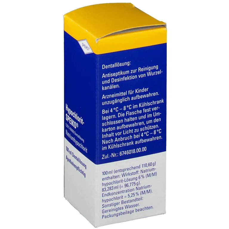 shopapotheke Hypochlorit-SPEIKO 5 25% Dentallösung Neueste Mode