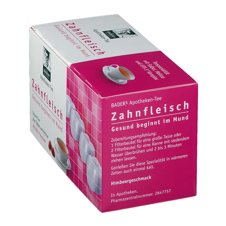 shopapotheke BADERs Apotheken-Tee Zahnfleisch Zeitlich begrenztes Angebot