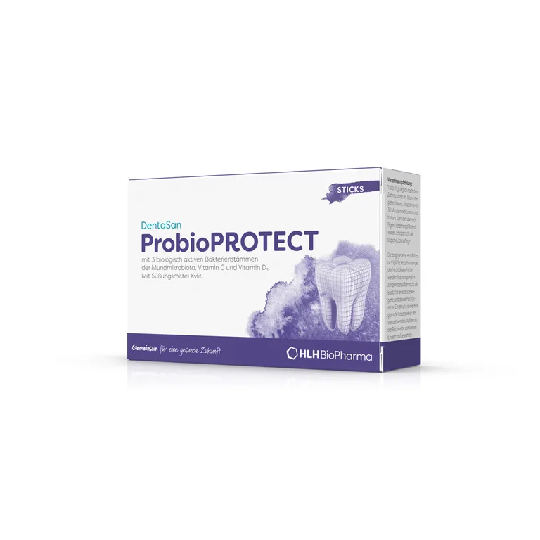 shopapotheke DentaSan ProbioPROTECT - Direktsticks für Mundflora Zahnfleisch & Zähne