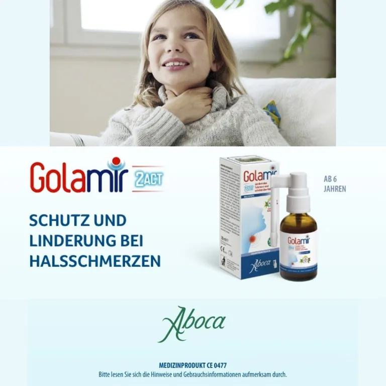 shopapotheke Golamir 2Act Halsspray Saisonale Angebote