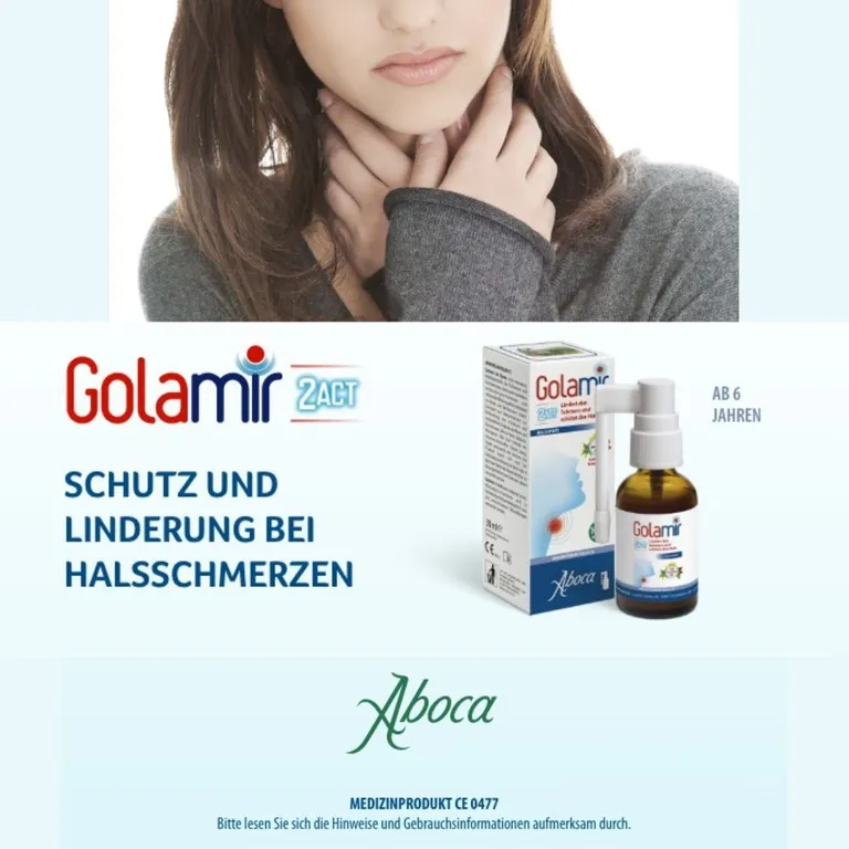 shopapotheke Golamir 2Act Halsspray Saisonale Angebote