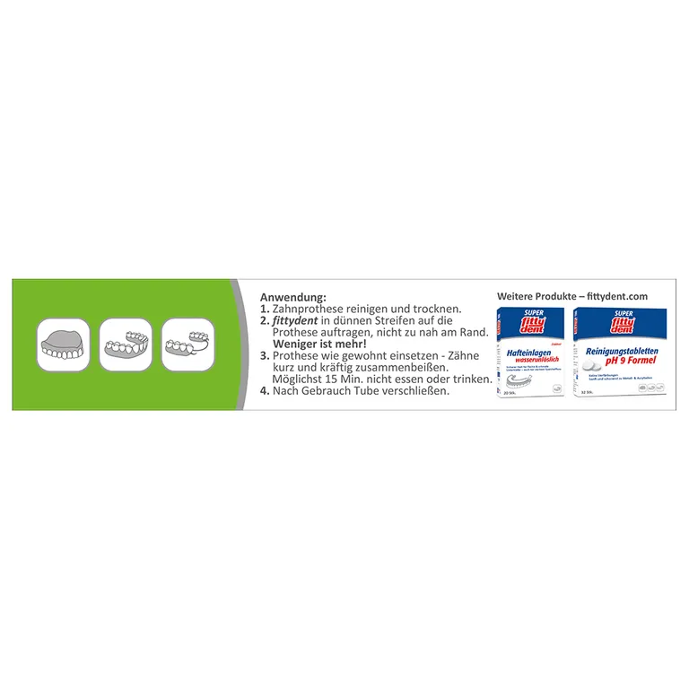 shopapotheke fittydent® sensitive Haftcreme Bis zu 50% Rabatt