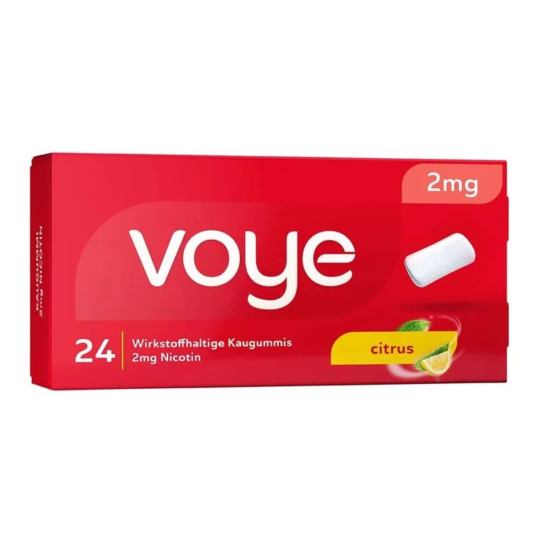 shopapotheke Voye Citrus 2 mg wirkstoffhaltiges Kaugummi