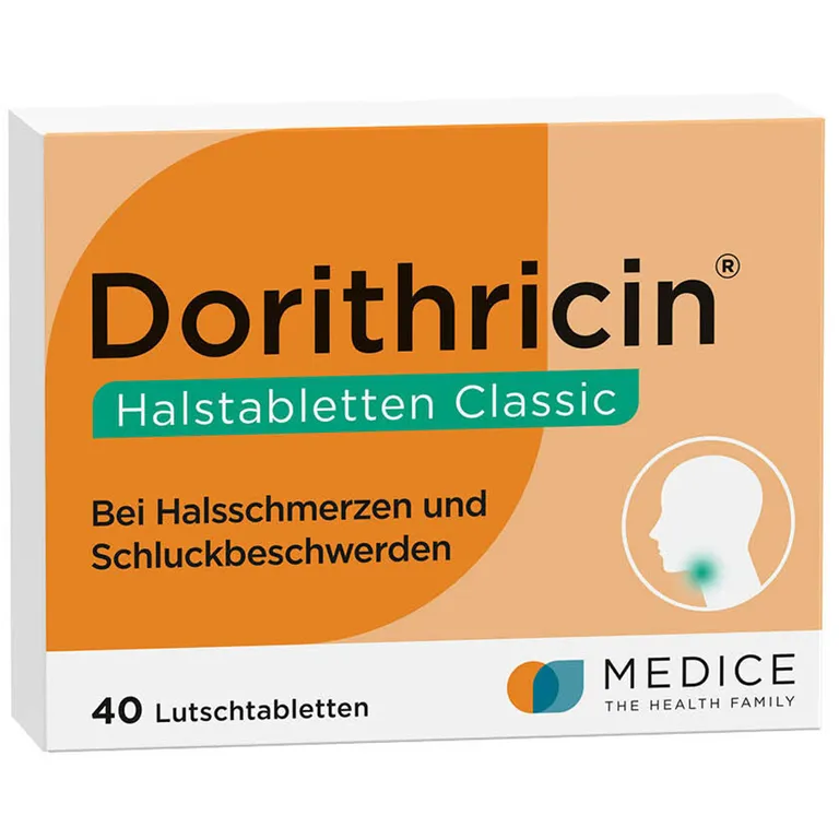 shopapotheke Dorithricin® Classic Lutschtabletten bei Halsschmerzen
