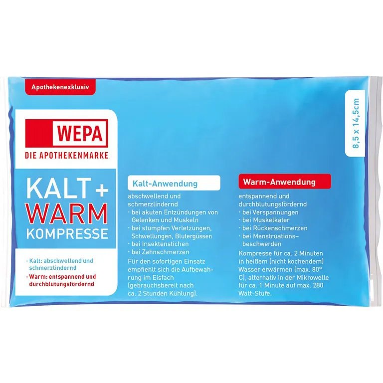 shopapotheke WEPA Kalt und Warm Kompresse 8 5 x 14 5 cm