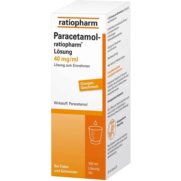 shopapotheke Paracetamol-ratiopharm® Lösung