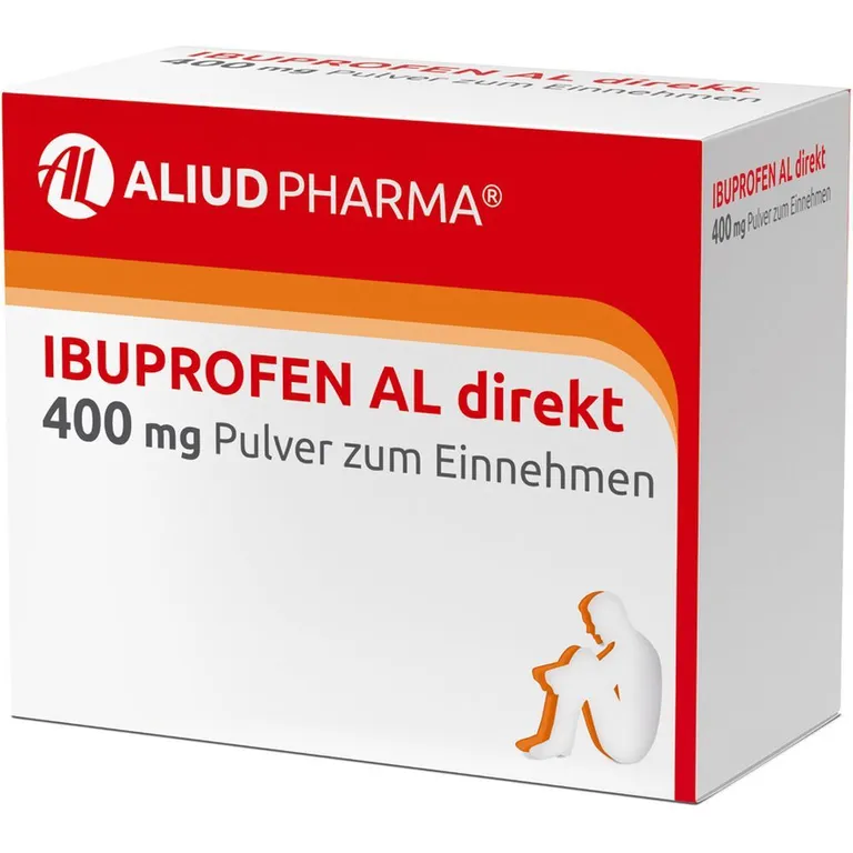 shopapotheke Ibuprofen AL direkt 400 mg Pulver bei Fieber und Schmerzen Limitierter Zeitrabatt