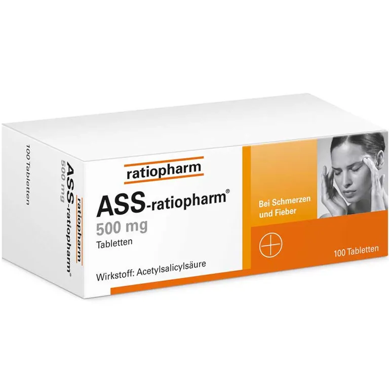 shopapotheke ASS-ratiopharm® 500 mg Tabletten Günstig kaufen
