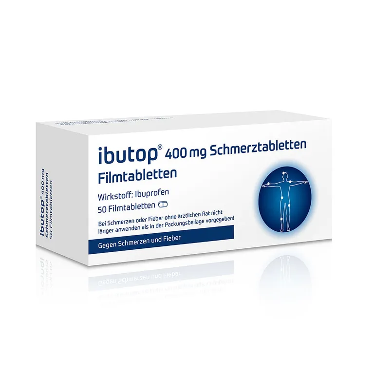 shopapotheke ibutop® 400 mg Schmerztabletten