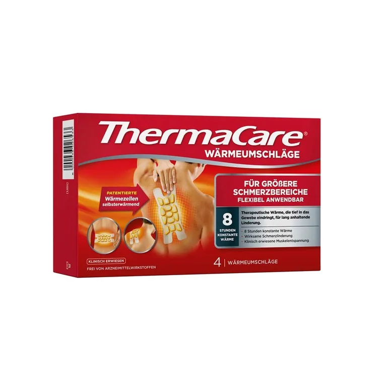 shopapotheke ThermaCare® für größere Schmerzbereiche Wärmepflaster gegen Rückenschmerzen