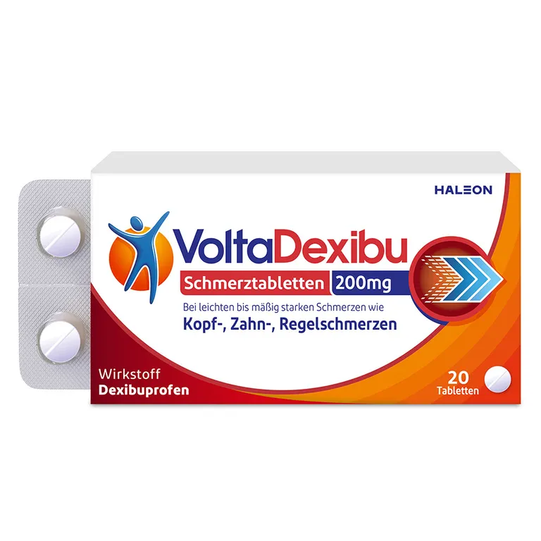 shopapotheke VoltaDexibu Schmerztabletten Dexibuprofen 200 mg Osterangebot