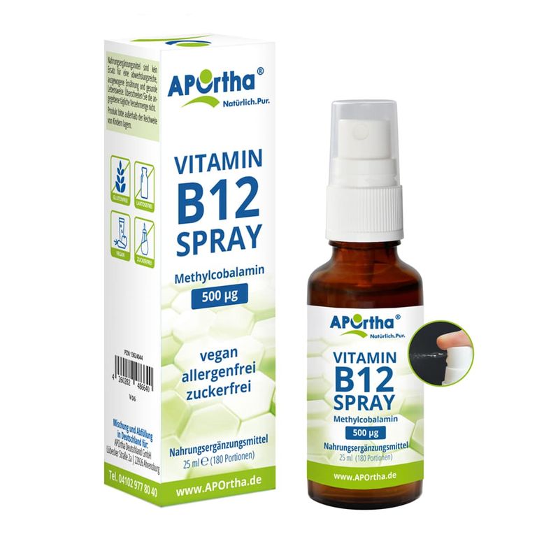 shopapotheke APOrtha® Vitamin B12 Mundspray - 500 µg
