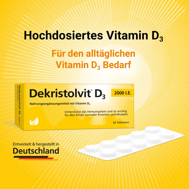 shopapotheke Dekristolvit D3 2000 I.E Jubiläumsangebot