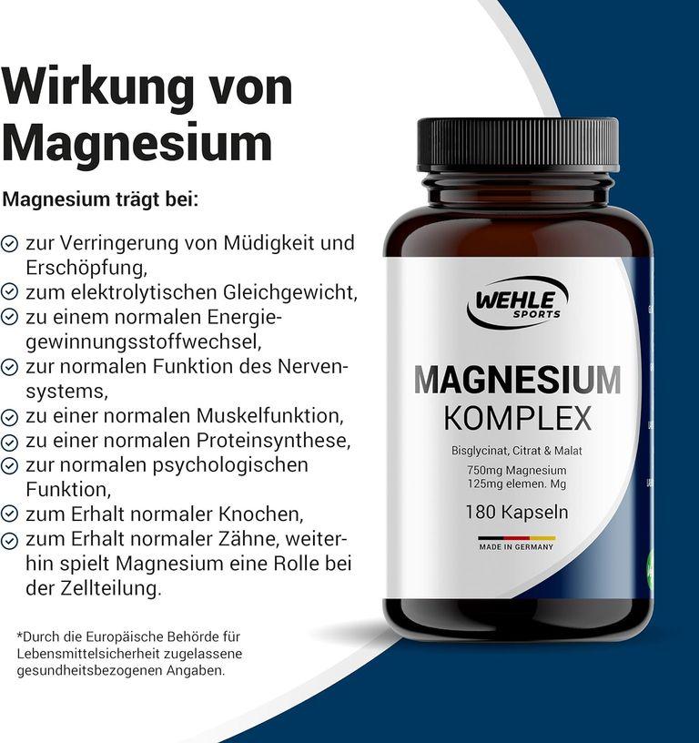 shopapotheke Wehle Magnesium Komplex Bisglycinat Malat Citrat Große Rabatte