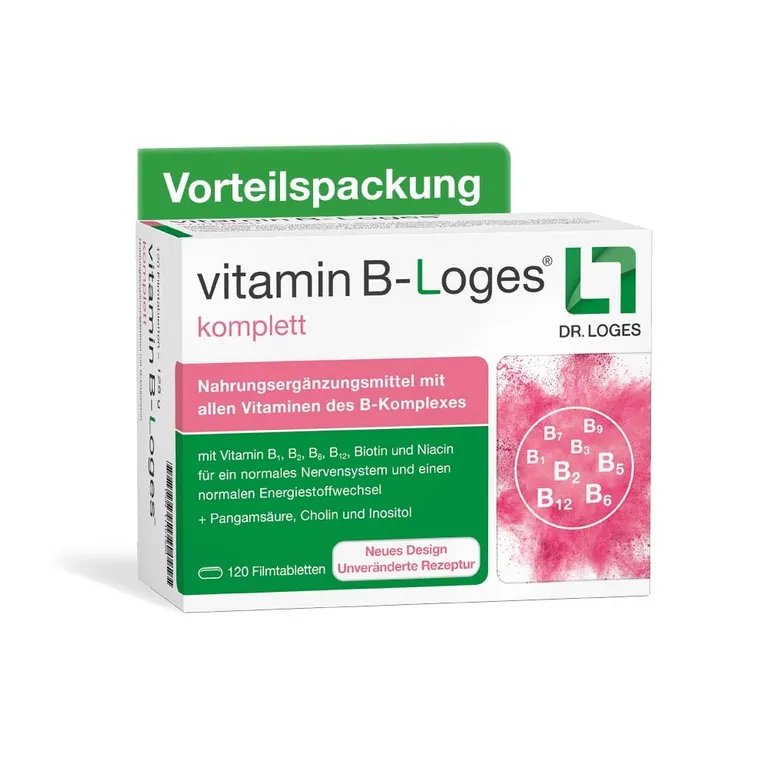 shopapotheke vitamin B-Loges komplett – mehr als ein Vitamin B-Komplex