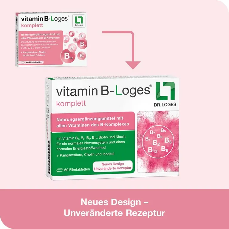 shopapotheke vitamin B-Loges komplett – mehr als ein Vitamin B-Komplex Neuheiten