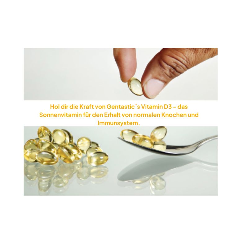 shopapotheke Gentastic Vitamin D3 5.000 I.E Räumungsverkauf