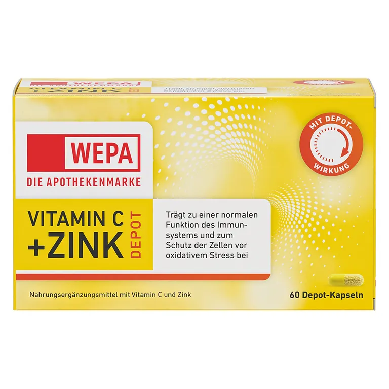 shopapotheke WEPA Vitamin C+Zink Kapseln