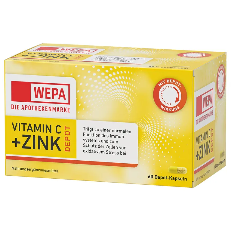 shopapotheke WEPA Vitamin C+Zink Kapseln Neueste Stile