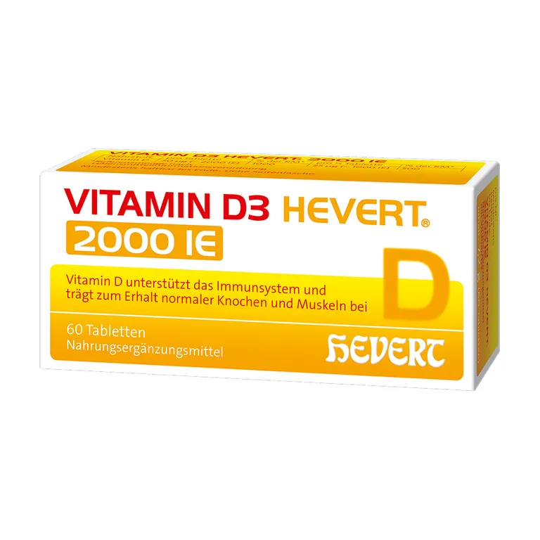 shopapotheke VITAMIN D3 HEVERT® 2000 IE* Vierteljährliche Förderung