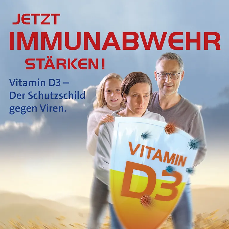 shopapotheke VITAMIN D3 HEVERT® 2000 IE* Vierteljährliche Förderung
