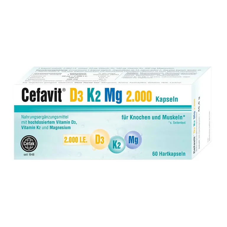 shopapotheke Cefavit® D3 K2 Mg
