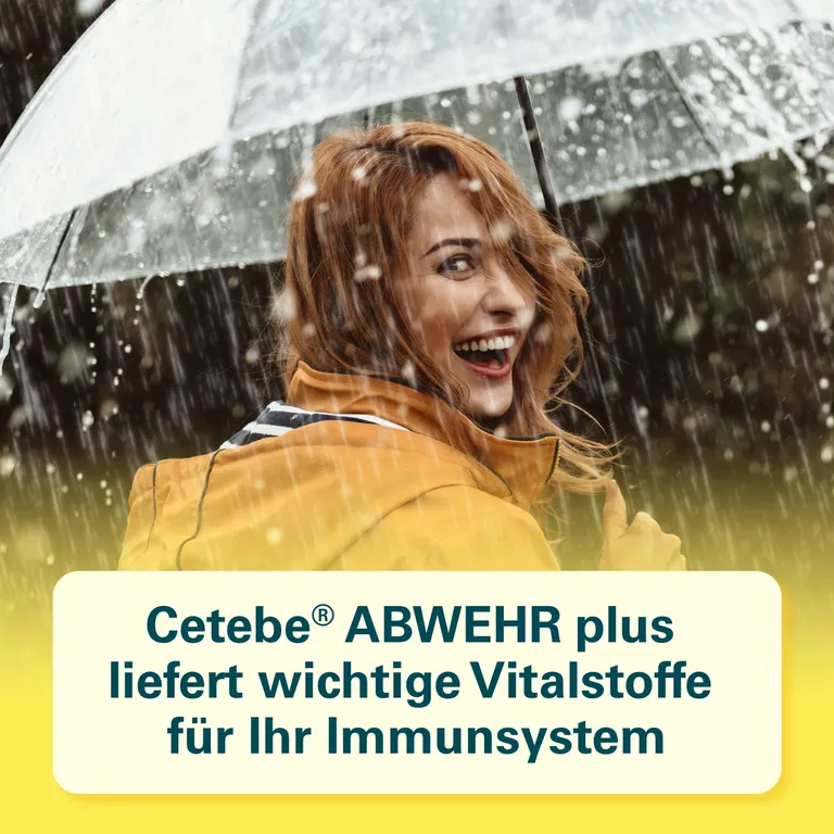 shopapotheke Cetebe® ABWEHR plus mit Vitamin C Vitamin D3 und Zink 50% Rabatt mit kostenlosem Versand