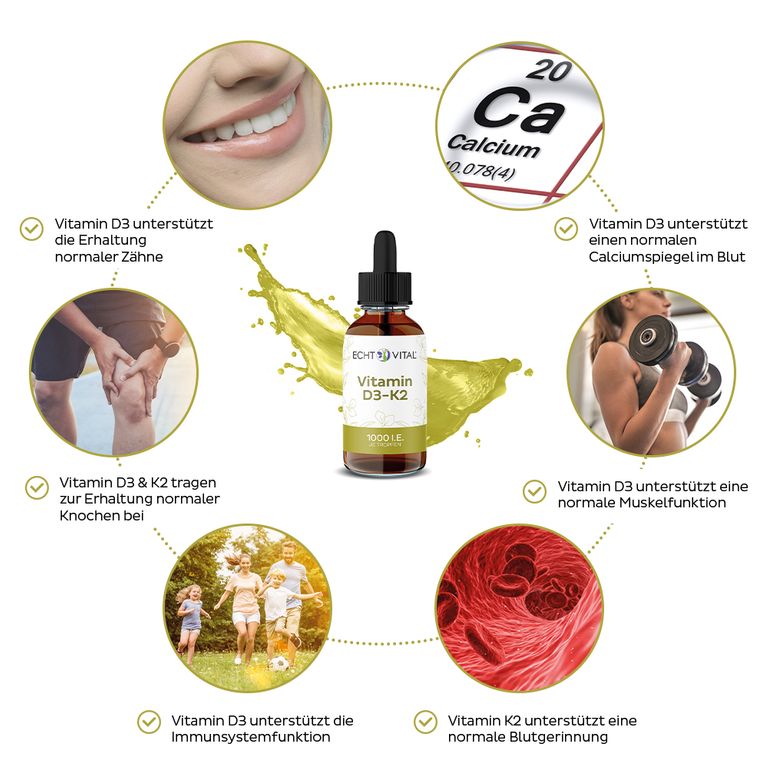 shopapotheke Echt Vital Vitamin D3-K2 Tropfen Im Verkauf