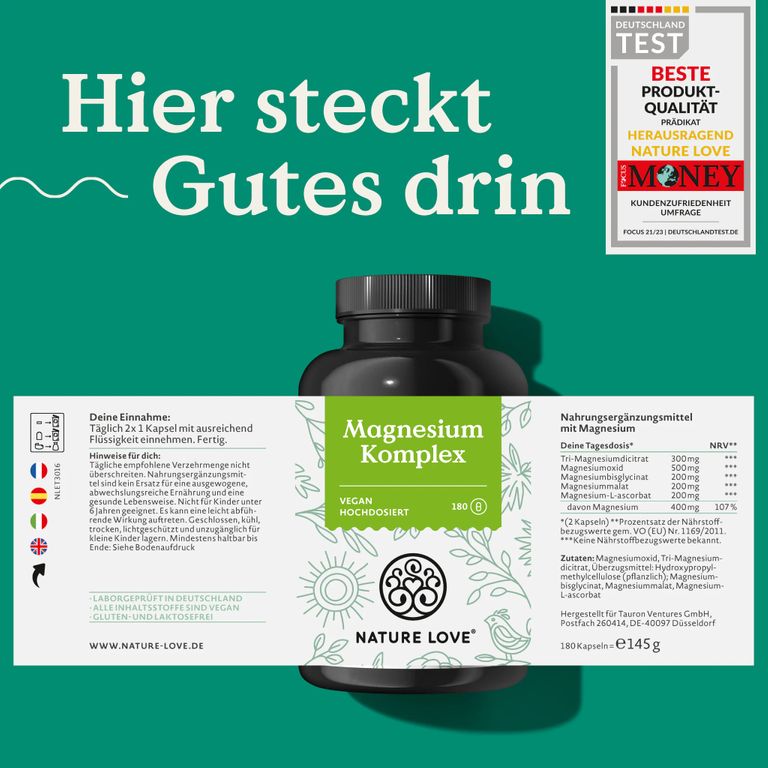shopapotheke NATURE LOVE® Magnesium Komplex Online