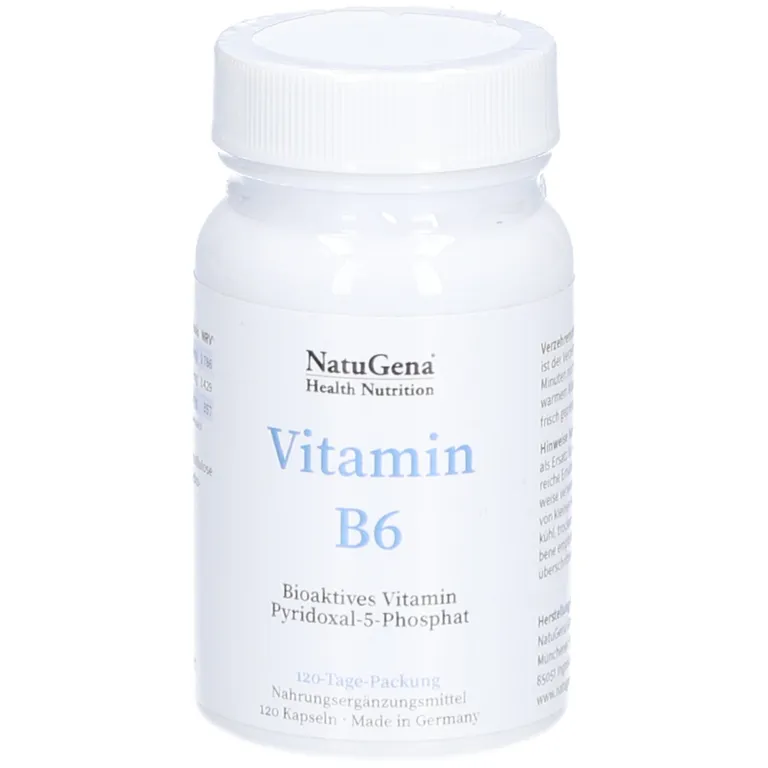 shopapotheke NatuGena Vitamin B6 – Hochbioverfügbares Pyridoxal-5-Phosphat